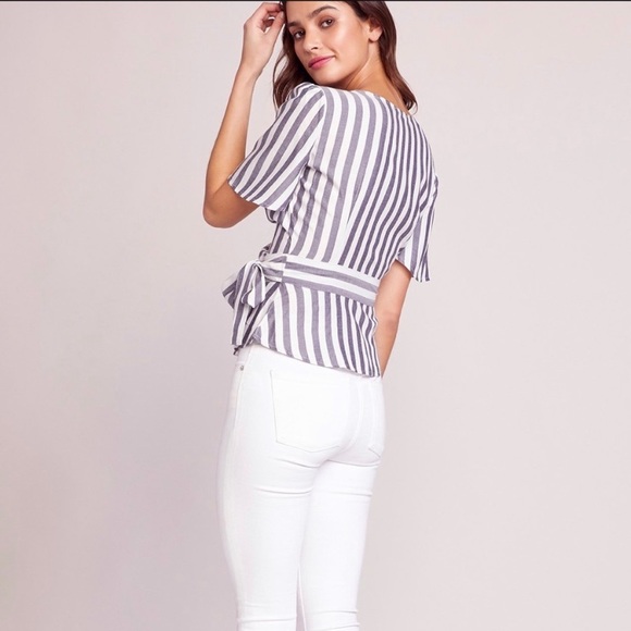 NWT BB DAKOTA WRAP BLOUSE - Picture 7 of 9